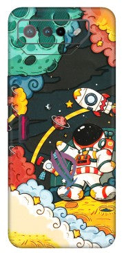 ASUS Phone Skins (All Models) - Astronauts & Spaceship - 3D Embossed Finish (L-145) Asus ROG Phone 7 (5G)