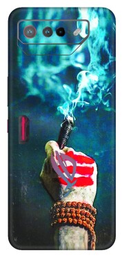 ASUS Phone Skins (All Models) - Mahadev Bhakt - 3D Embossed Finish (L-146) Asus ROG Phone 7 (5G)