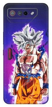 ASUS Phone Skins (All Models) - Goku Purple Anime - 3D Embossed Finish (L-147) Asus ROG Phone 7 (5G)