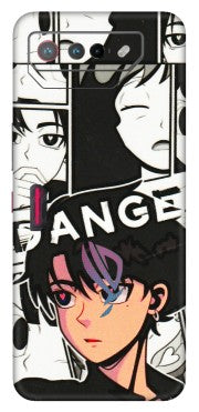 ASUS Phone Skins (All Models) - Danger Anime - 3D Embossed Finish (L-155) Asus ROG Phone 7 (5G)