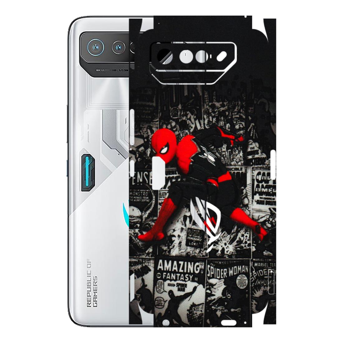 ASUS Phone Skins (All Models) - SpiderMan New - 3D Embossed Finish (L-162) Asus ROG Phone 7 (5G)