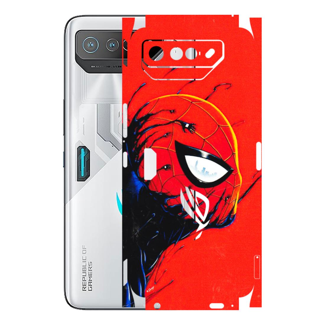 ASUS Phone Skins (All Models) - Spiderman Face Venom - 3D Embossed Finish (L-165) Asus ROG Phone 7 (5G)