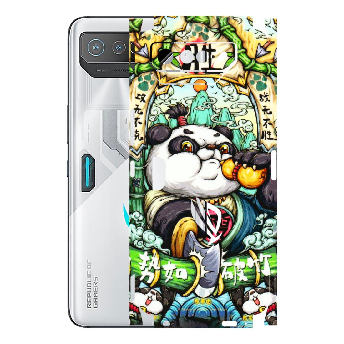 ASUS Phone Skins (All Models) - Royal Rich Panda - 3D Embossed Finish (L-170) Asus ROG Phone 7 (5G)