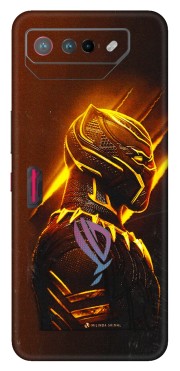ASUS Phone Skins (All Models) - Gold Black Panther - 3D Embossed Finish (L-181) Asus ROG Phone 7 (5G)