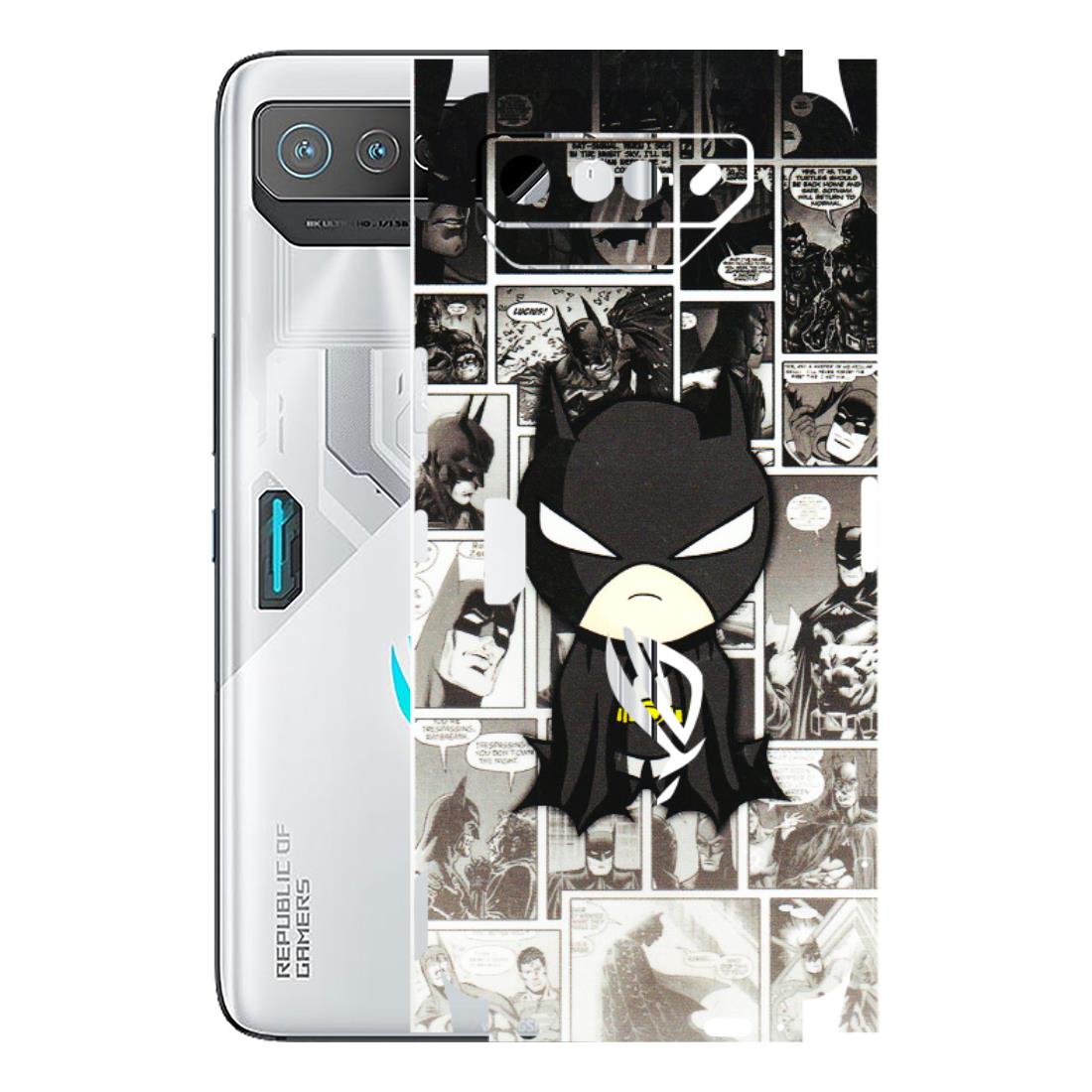 ASUS Phone Skins (All Models) - Toon Batman - 3D Embossed Finish (L-182) Asus ROG Phone 7 (5G)