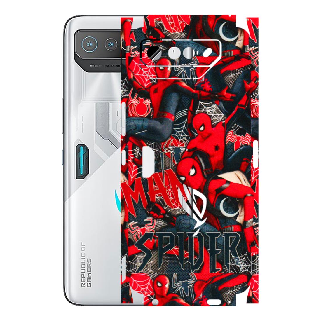ASUS Phone Skins (All Models) - SpiderMan Cool - 3D Embossed Finish (L-188) Asus ROG Phone 7 (5G)