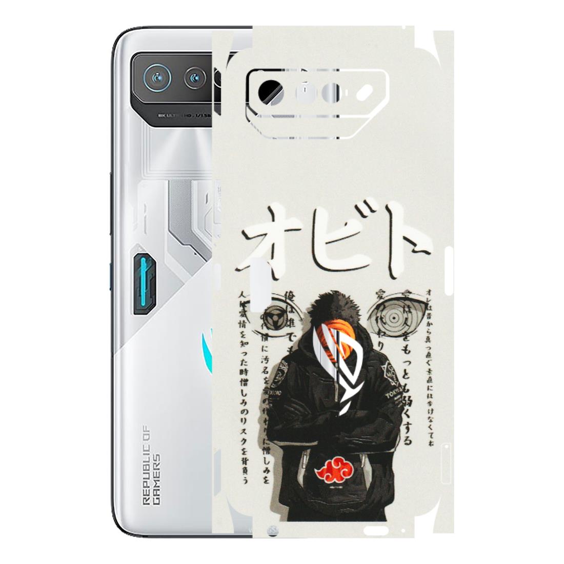 ASUS Phone Skins (All Models) - Obito Anime Eye - 3D Embossed Finish (L-19) Asus ROG Phone 7 (5G)