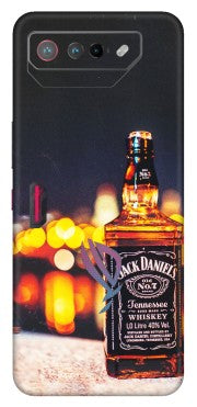 ASUS Phone Skins (All Models) - JD Whiskey Bottle - 3D Embossed Finish (L-20) Asus ROG Phone 7 (5G)