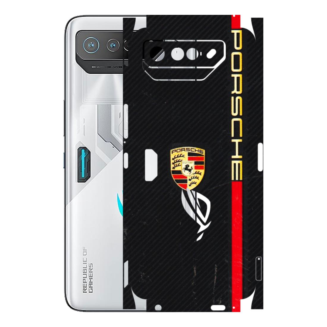 ASUS Phone Skins (All Models) - Premium Porsche - 3D Embossed Finish (L-225) Asus ROG Phone 7 (5G)
