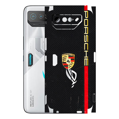 ASUS Phone Skins (All Models) - Premium Porsche - 3D Embossed Finish (L-225) Asus ROG Phone 7 (5G)