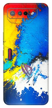 ASUS Phone Skins (All Models) - Acrylic Paint Spill - 3D Embossed Finish (L-229) Asus ROG Phone 7 (5G)