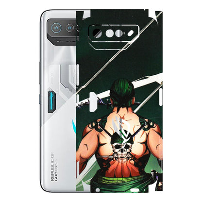ASUS Phone Skins (All Models) - Zoro Anime - 3D Embossed Finish (L-23) Asus ROG Phone 7 (5G)