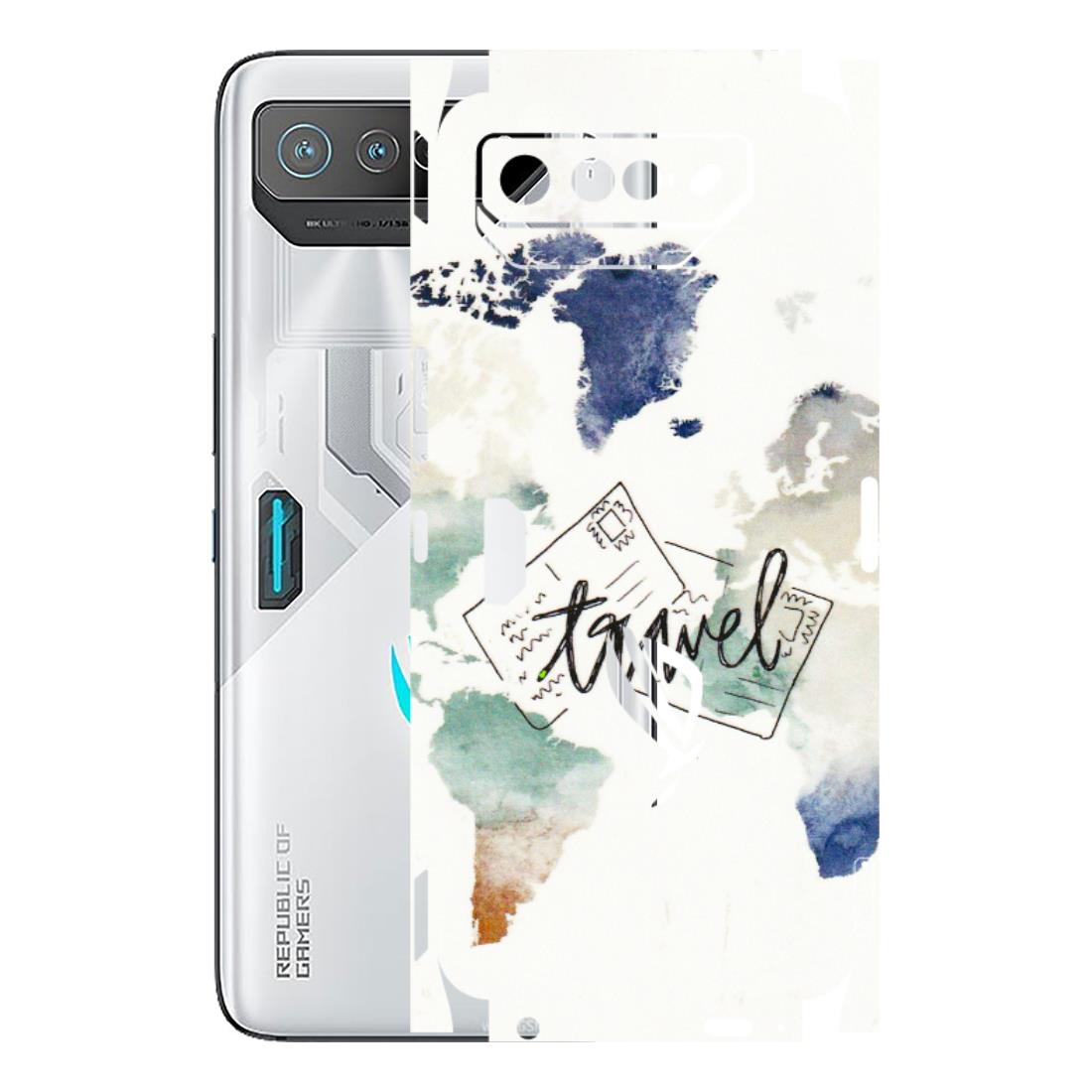ASUS Phone Skins (All Models) - Travel The World - 3D Embossed Finish (L-232) Asus ROG Phone 7 (5G)