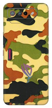 ASUS Phone Skins (All Models) - Indian Military - 3D Embossed Finish (L-234) Asus ROG Phone 7 (5G)