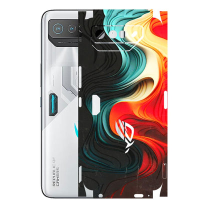 ASUS Phone Skins (All Models) - The Silky Swirl - 3D Embossed Finish (L-240) Asus ROG Phone 7 (5G)