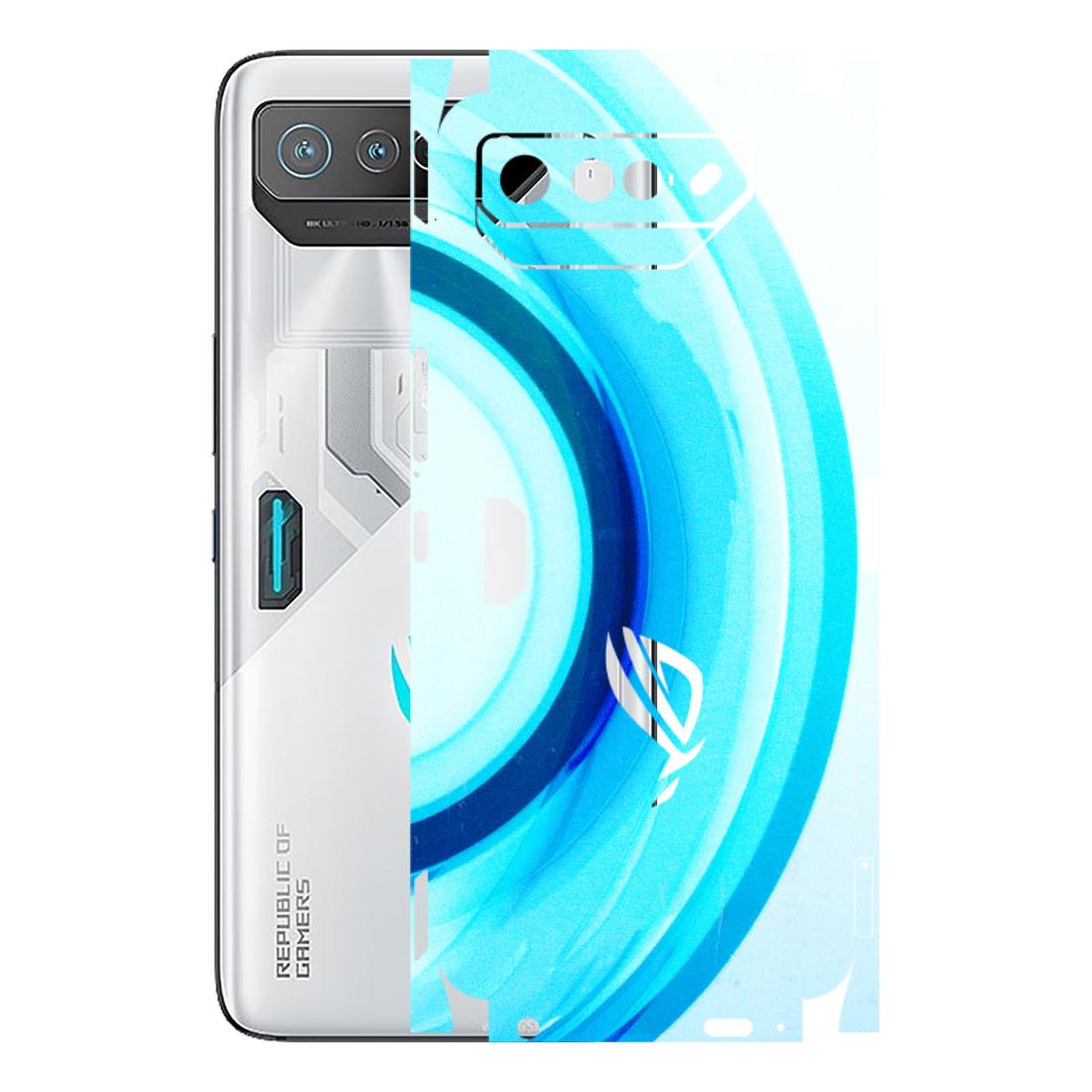ASUS Phone Skins (All Models) - The Blue Curve - 3D Embossed Finish (L-244) Asus ROG Phone 7 (5G)
