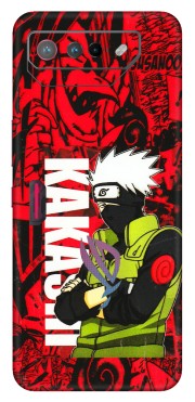 ASUS Phone Skins (All Models) - Kakashi Red Anime - 3D Embossed Finish (L-251) Asus ROG Phone 7 (5G)