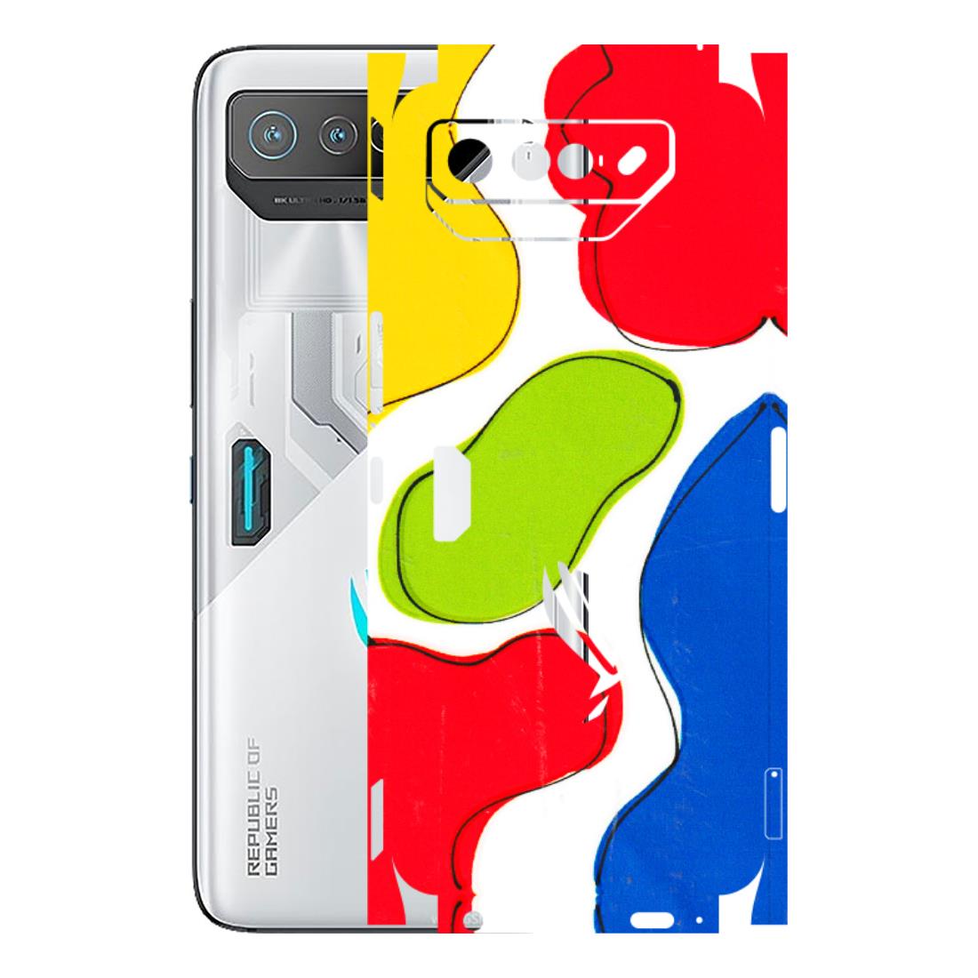 ASUS Phone Skins (All Models) - RGB Colour Paint - 3D Embossed Finish (L-284) Asus ROG Phone 7 (5G)