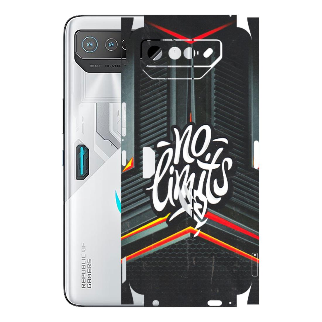 ASUS Phone Skins (All Models) - No Limits - 3D Embossed Finish (L-286) Asus ROG Phone 7 (5G)
