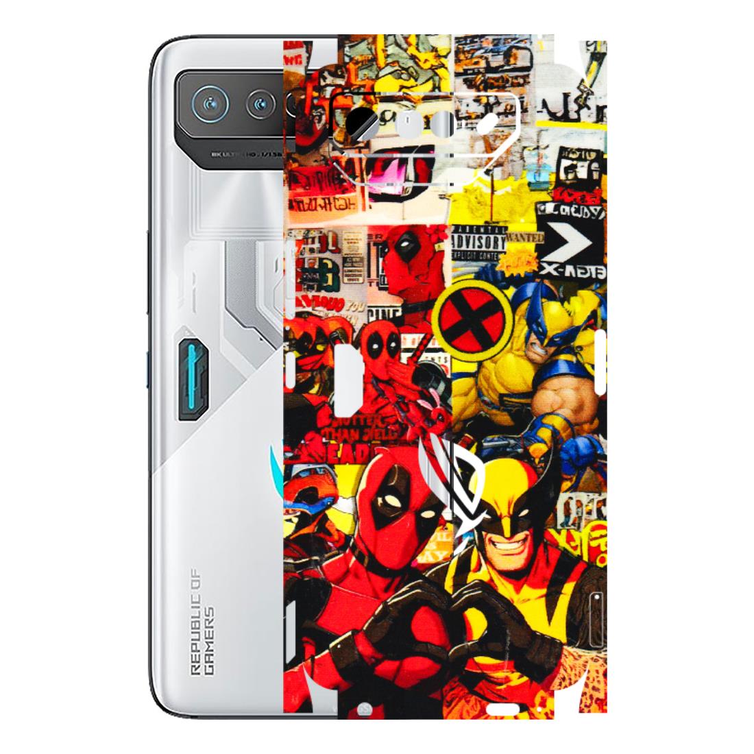 ASUS Phone Skins (All Models) - Spidy Wolverine - 3D Embossed Finish (L-310) Asus ROG Phone 7 (5G)