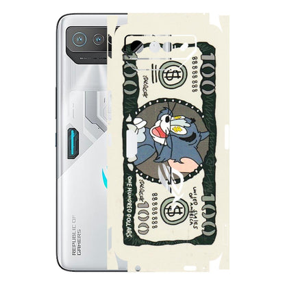 ASUS Phone Skins (All Models) - Tom Hundred Dollar - 3D Embossed Finish (L-324) Asus ROG Phone 7 (5G)