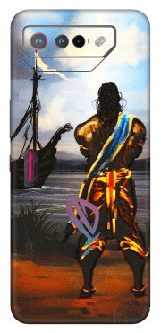 ASUS Phone Skins (All Models) - Heavenly God Figure - 3D Embossed Finish (L-34) Asus ROG Phone 7 (5G)