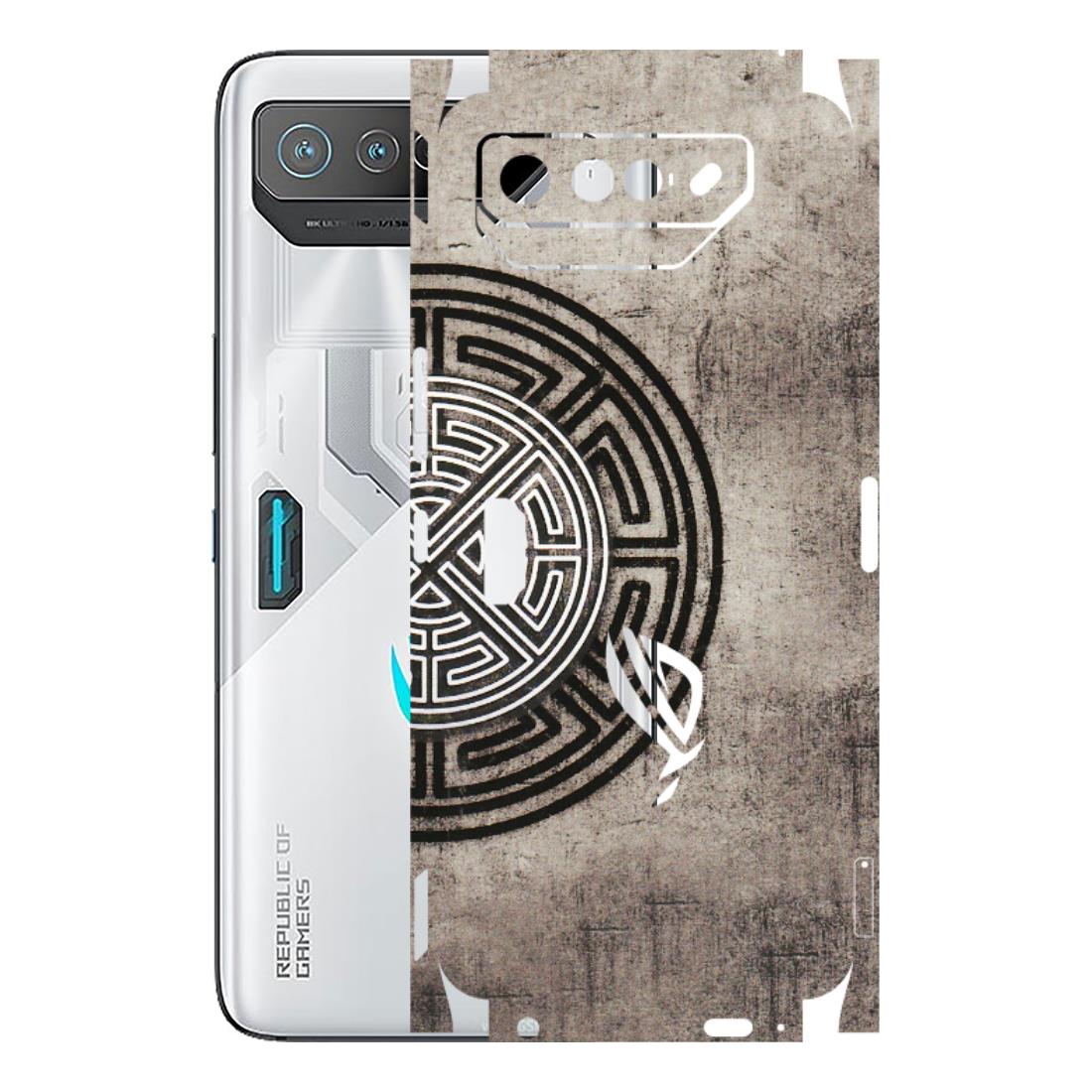 ASUS Phone Skins (All Models) - Mysterious Circular Design - 3D Embossed Finish (L-63) Asus ROG Phone 7 (5G)