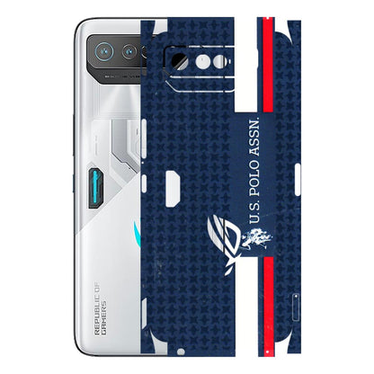 ASUS Phone Skins (All Models) - US POLO Designer Brand - 3D Embossed Finish (L-65) Asus ROG Phone 7 (5G)