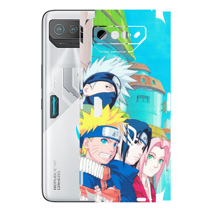 ASUS Phone Skins (All Models) - Team Minato And Kakashi - Matte Finish (M-101) Asus ROG Phone 7 (5G)