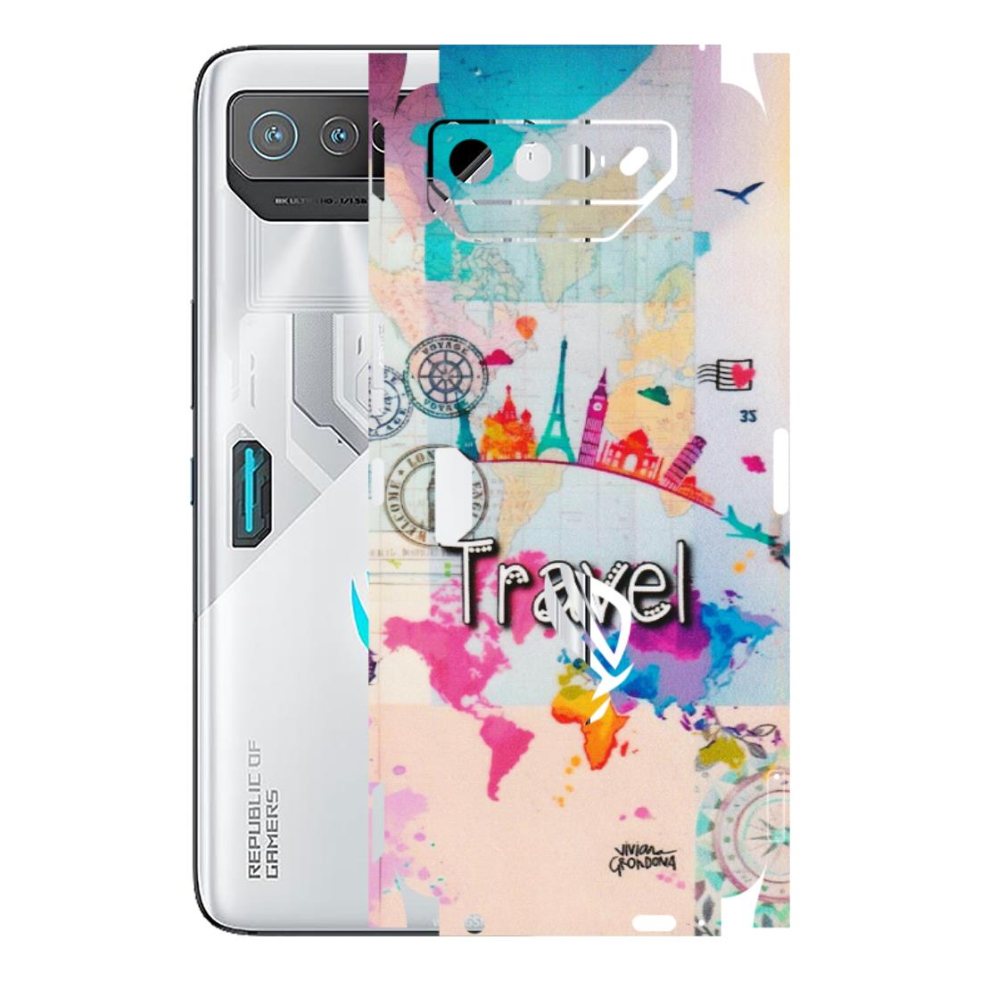 ASUS Phone Skins (All Models) - Travel The Wonders - Matte Finish (M-108) Asus ROG Phone 7 (5G)