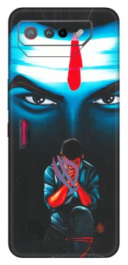 ASUS Phone Skins (All Models) - Mahakal Bhakt - Matte Finish (M-112) Asus ROG Phone 7 (5G)