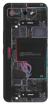 ASUS Phone Skins (All Models) - Motherboard Circuit Layout - Matte Finish (M-117) Asus ROG Phone 7 (5G)