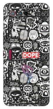 ASUS Phone Skins (All Models) - Dope Stay Classy Black Doodles - Matte Finish (M-126) Asus ROG Phone 7 (5G)