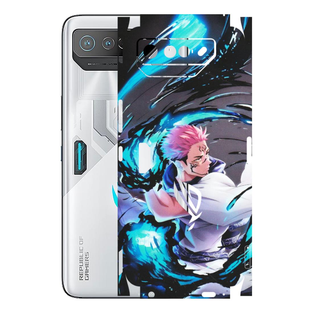 ASUS Phone Skins (All Models) - New Jujutsu Kaisen Grey Blue Anime - Matte Finish (M-127) Asus ROG Phone 7 (5G)