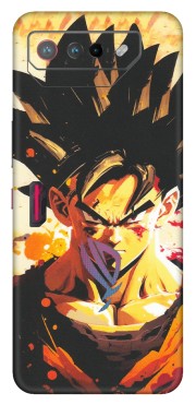 ASUS Phone Skins (All Models) - Angry Goku - Matte Finish (M-12) Asus ROG Phone 7 (5G)