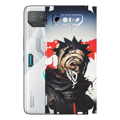 ASUS Phone Skins (All Models) - Obito Uchiha Cool Anime - Matte Finish (M-134) Asus ROG Phone 7 (5G)