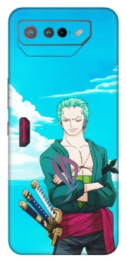 ASUS Phone Skins (All Models) - Cool Swordman Zoro Anime - Matte Finish (M-143) Asus ROG Phone 7 (5G)