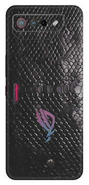 ASUS Phone Skins (All Models) - Black Snack Leather - Matte Finish (M-147) Asus ROG Phone 7 (5G)