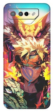 ASUS Phone Skins (All Models) - Angry Naruto Anime - Matte Finish (M-148) Asus ROG Phone 7 (5G)