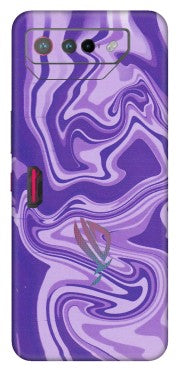 ASUS Phone Skins (All Models) - Hazy Purple Nights - Matte Finish (M-14) Asus ROG Phone 7 (5G)