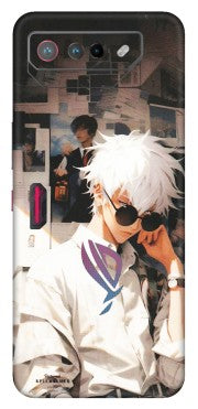 ASUS Phone Skins (All Models) - Gojo Satoru Jujustu Kaisen Anime - Matte Finish (M-156) Asus ROG Phone 7 (5G)