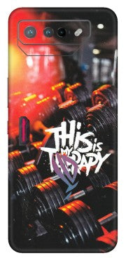 ASUS Phone Skins (All Models) - GYM Lover Therapy - Matte Finish (M-160) Asus ROG Phone 7 (5G)