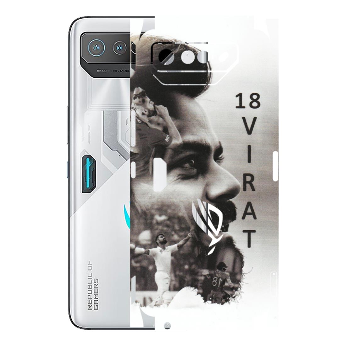 ASUS Phone Skins (All Models) - Virat Kohli Cricketer - Matte Finish (M-163) Asus ROG Phone 7 (5G)