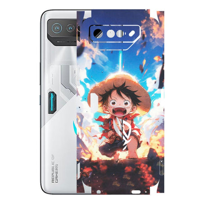 ASUS Phone Skins (All Models) - Toon One Piece Cute Character - Matte Finish (M-35) Asus ROG Phone 7 (5G)