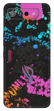 ASUS Phone Skins (All Models) - Majestic Black Vibes - Matte Finish (M-62) Asus ROG Phone 7 (5G)