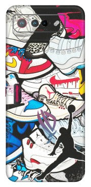 ASUS Phone Skins (All Models) - Jordan Sneakers Fan - Matte Finish (M-80) Asus ROG Phone 7 (5G)