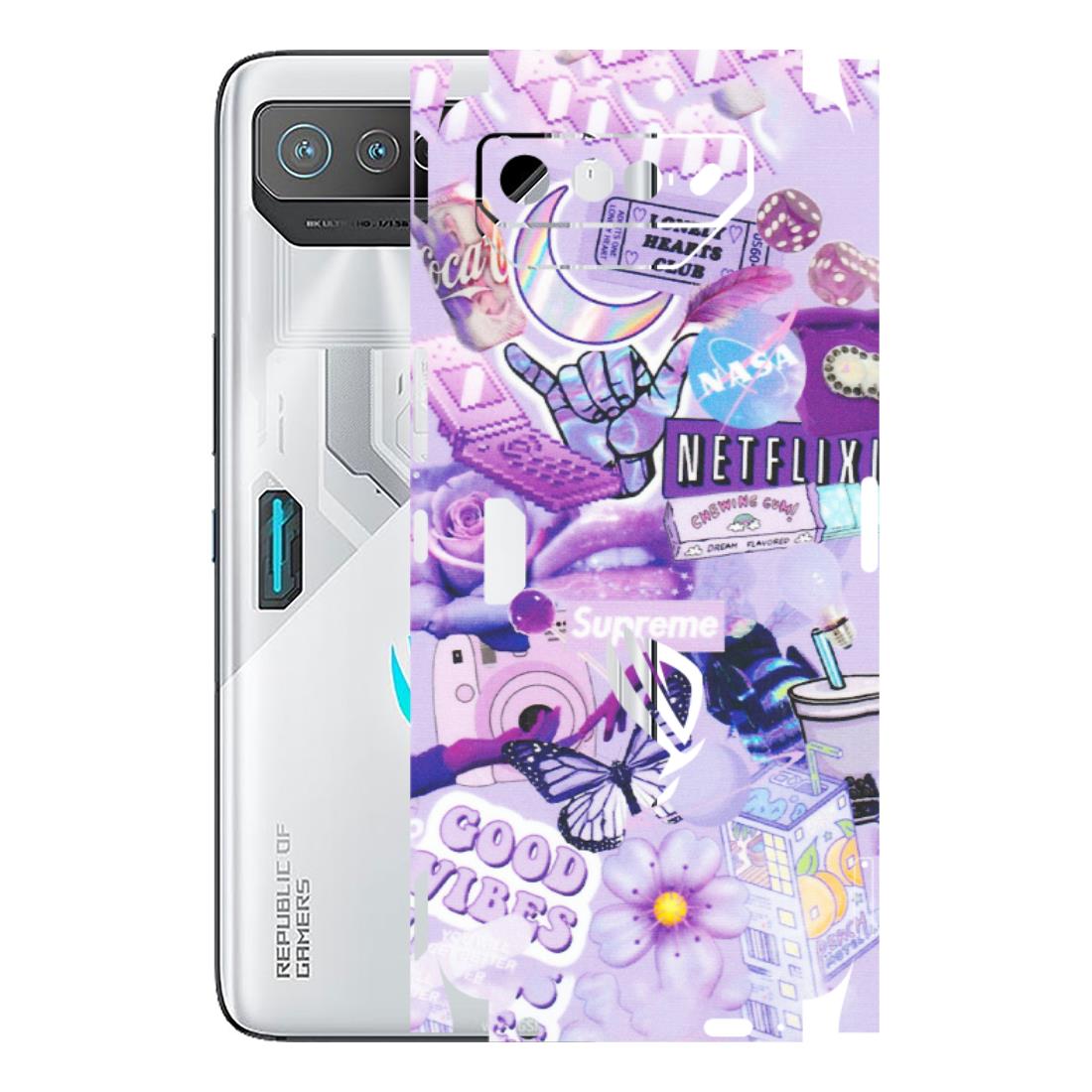 ASUS Phone Skins (All Models) - Supreme Purple Magic - Matte Finish (M-88) Asus ROG Phone 7 (5G)