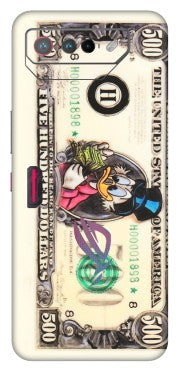 ASUS Phone Skins (All Models) - Five Hundred Dollar Duck - Transparent Finish (T-15) Asus ROG Phone 7 (5G)