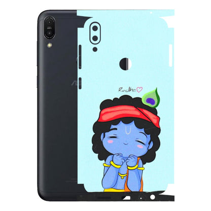 ASUS Phone Skins (All Models) - Radhe Radhe Cute Toon - 3D Embossed Finish (L-05) Asus ZENFONE MAX PRO (M1)