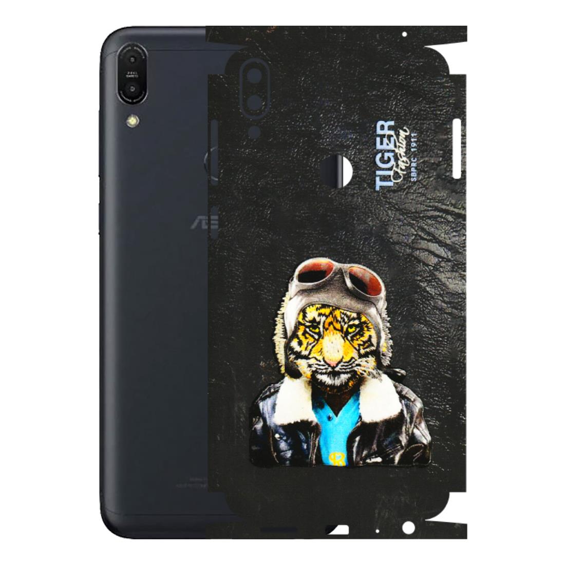 ASUS Phone Skins (All Models) - Rider Tiger - 3D Embossed Finish (L-113) Asus ZENFONE MAX PRO (M1)